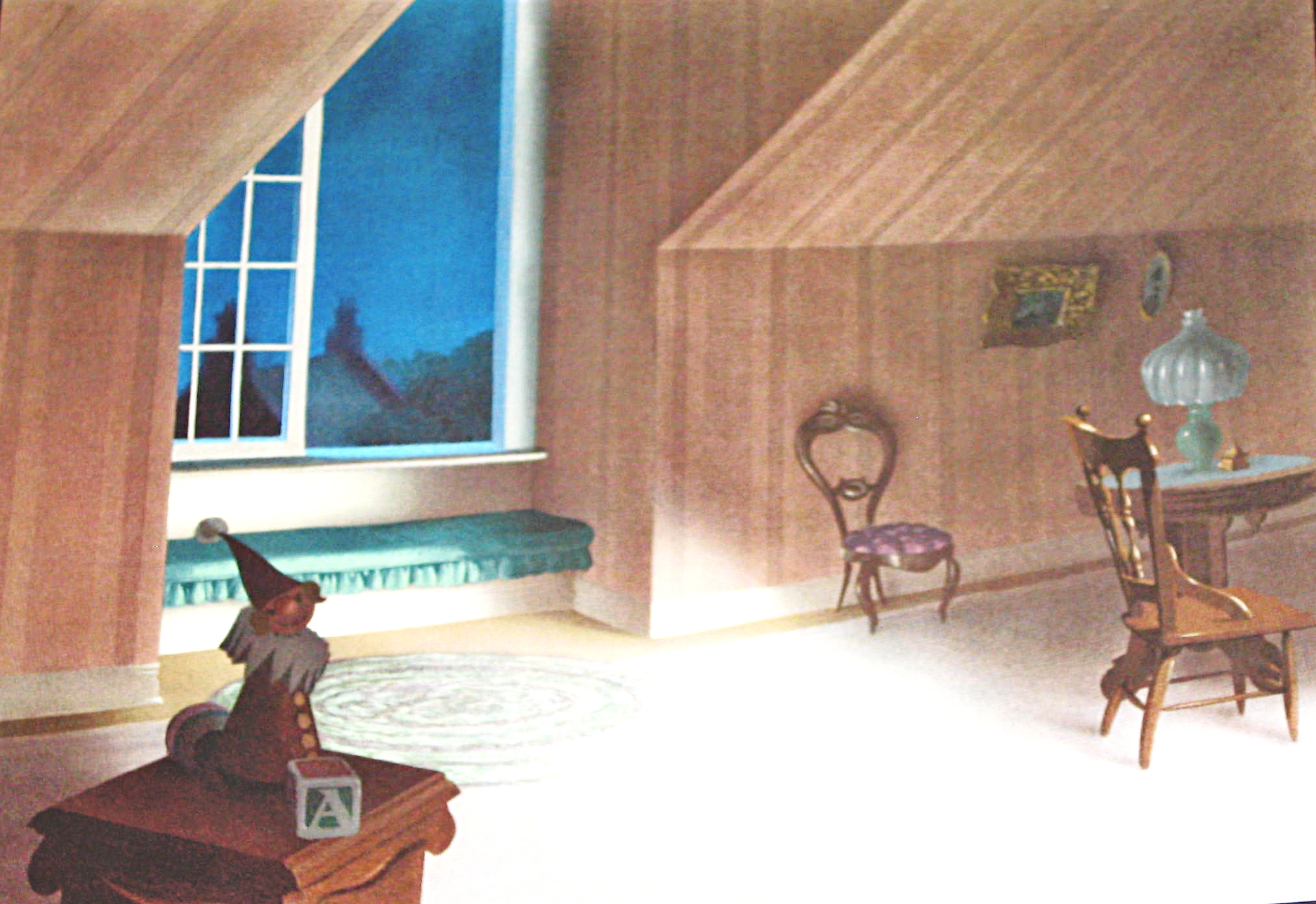Walt Disney Backgrounds - Peter Pan Background Room - HD Wallpaper 