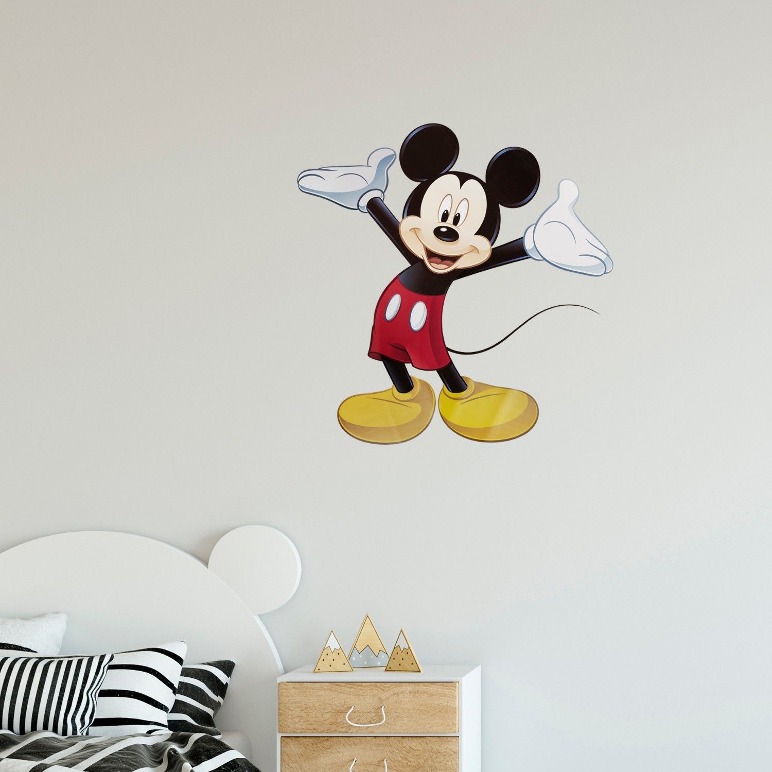 Asian Paints Wall-ons Disney Mickey Mouse Giant Wall - Wall Painting Design  Cartoon - 1500x1500 Wallpaper 