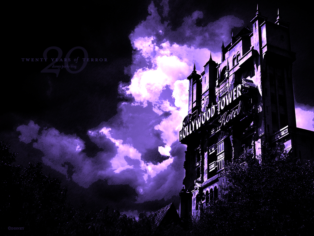 Digital Wallpaper - Tower Of Terror Background - HD Wallpaper 