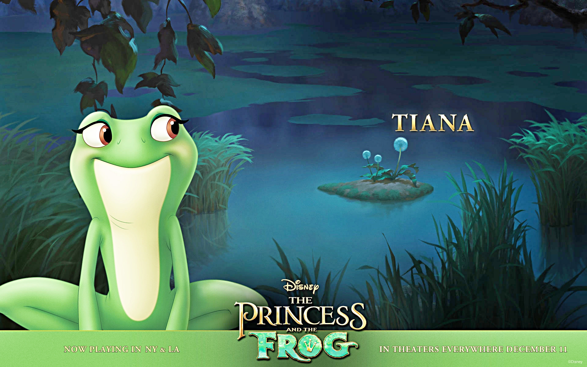 Walt Disney Wallpapers - Swamp Gator The Princess And The Frog - HD Wallpaper 