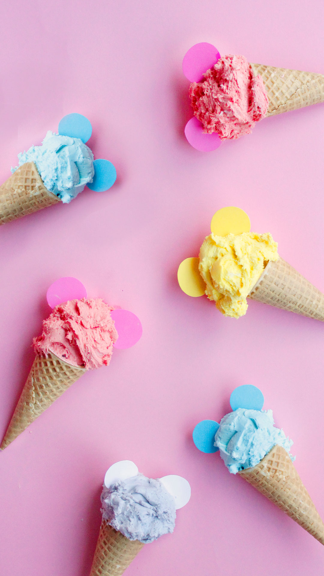 Summer Ice Cream Wallpaper Iphone - HD Wallpaper 