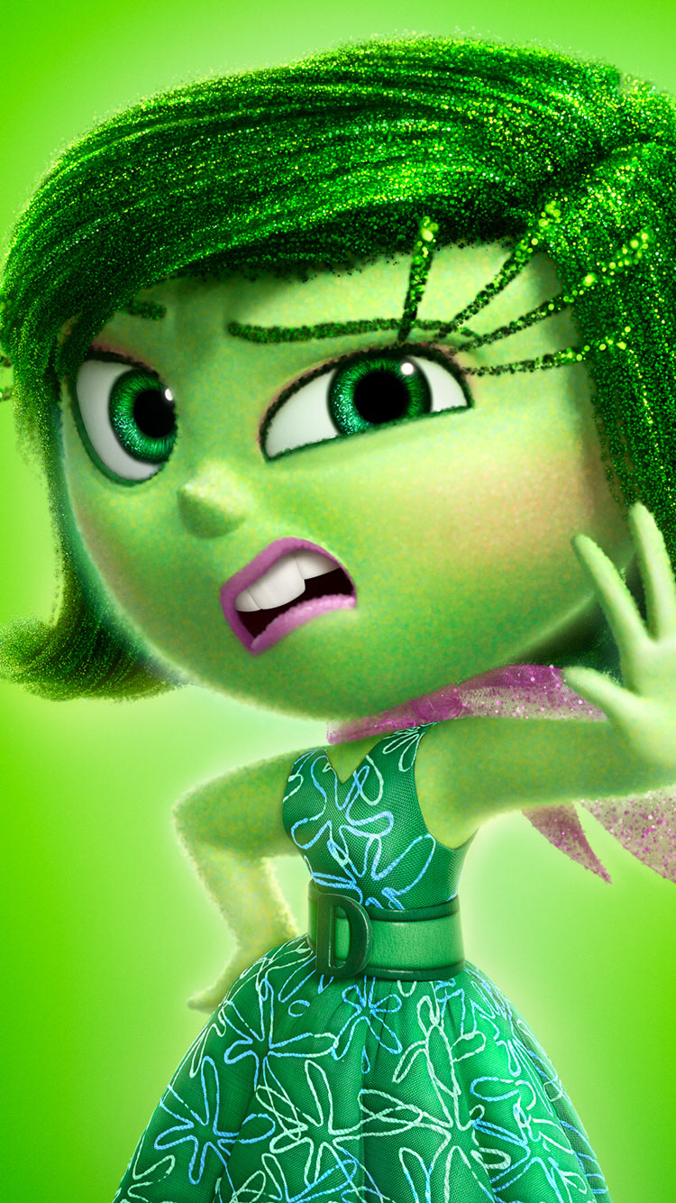 Disgust - Disgust Inside Out - 750x1334 Wallpaper - teahub.io