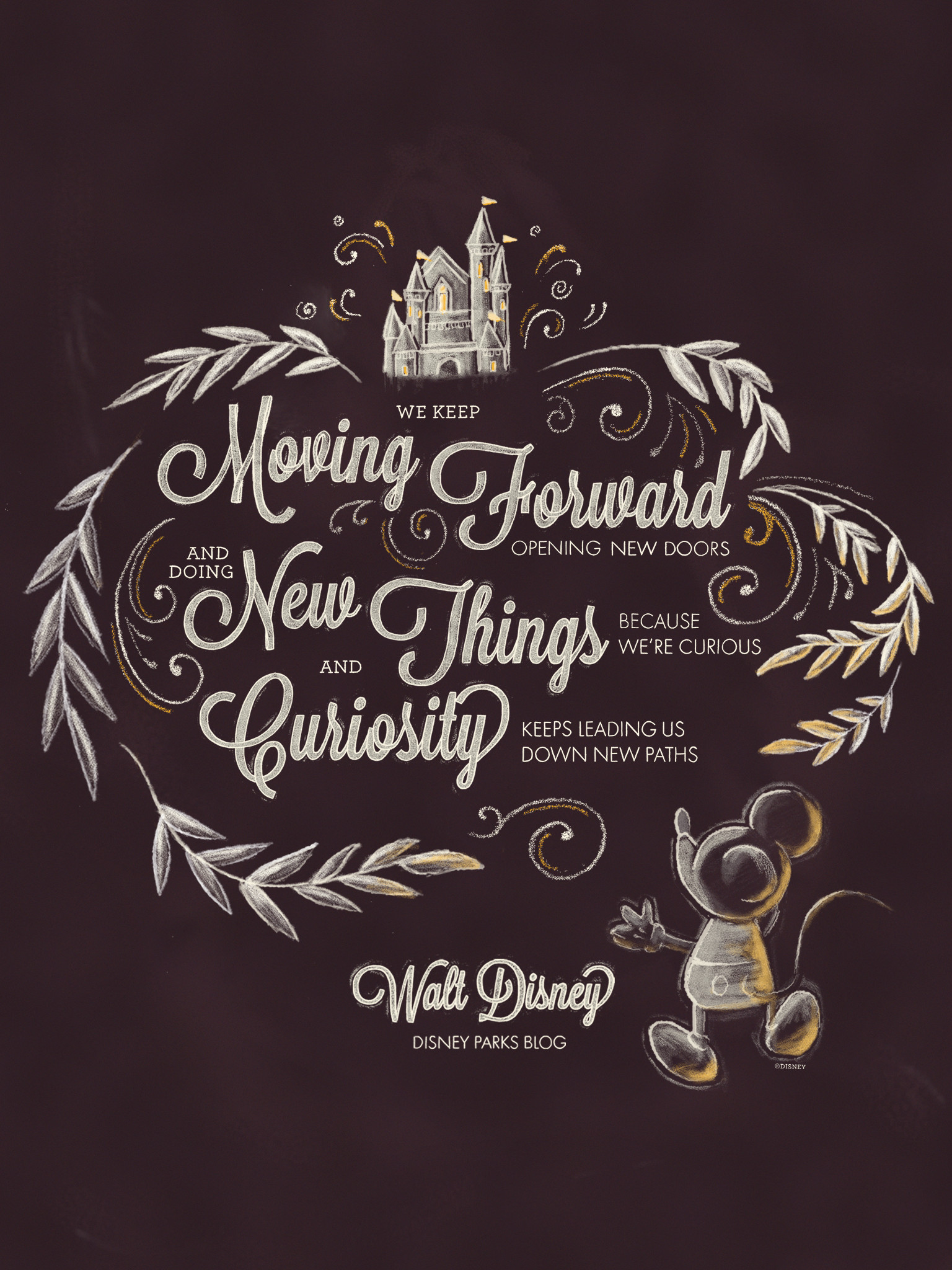 Walt Disney Desktop/mobile Wallpaper - Keep Moving Forward Disney Desktop - HD Wallpaper 