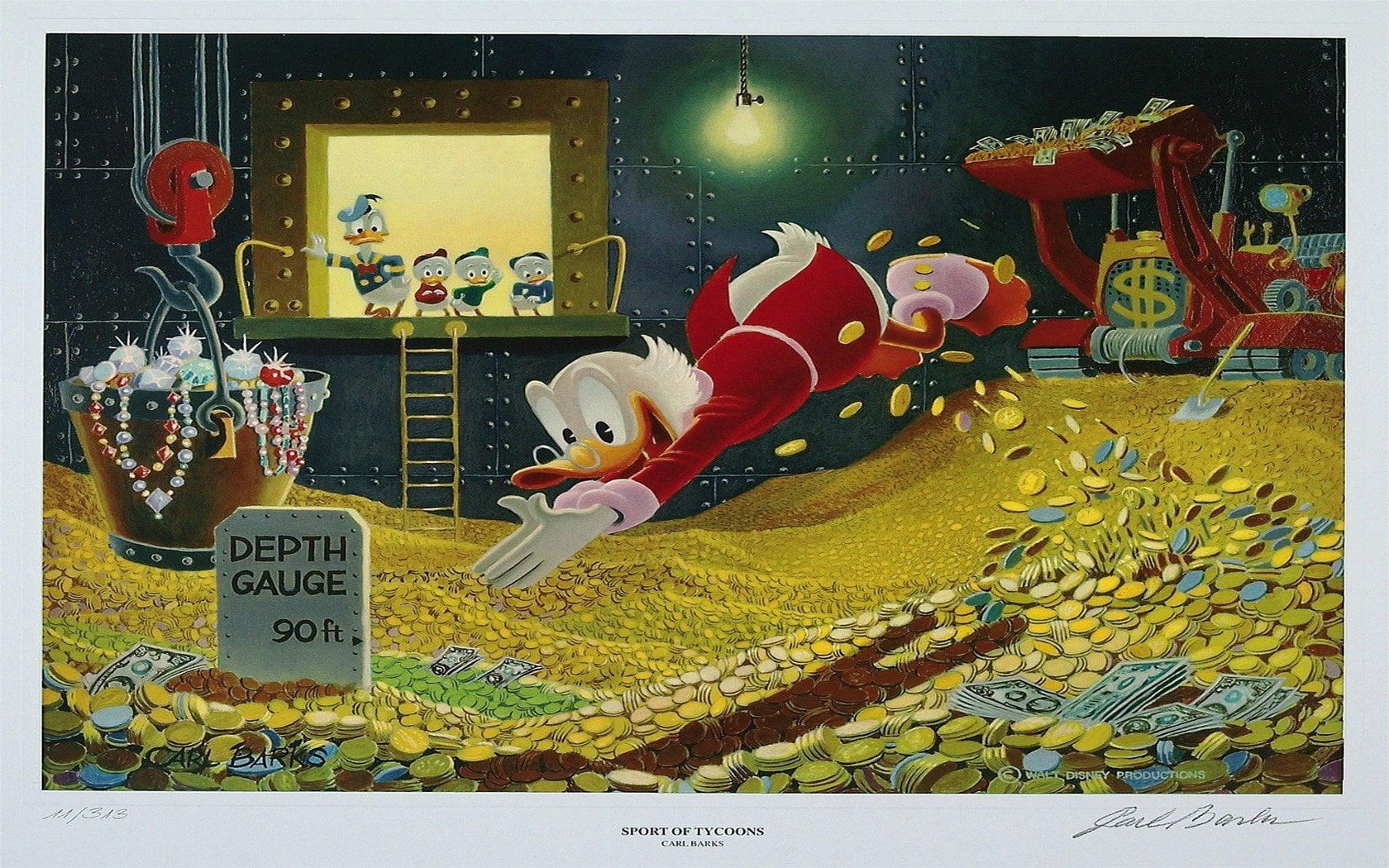 Scrooge Mcduck Wallpaper Hd - HD Wallpaper 