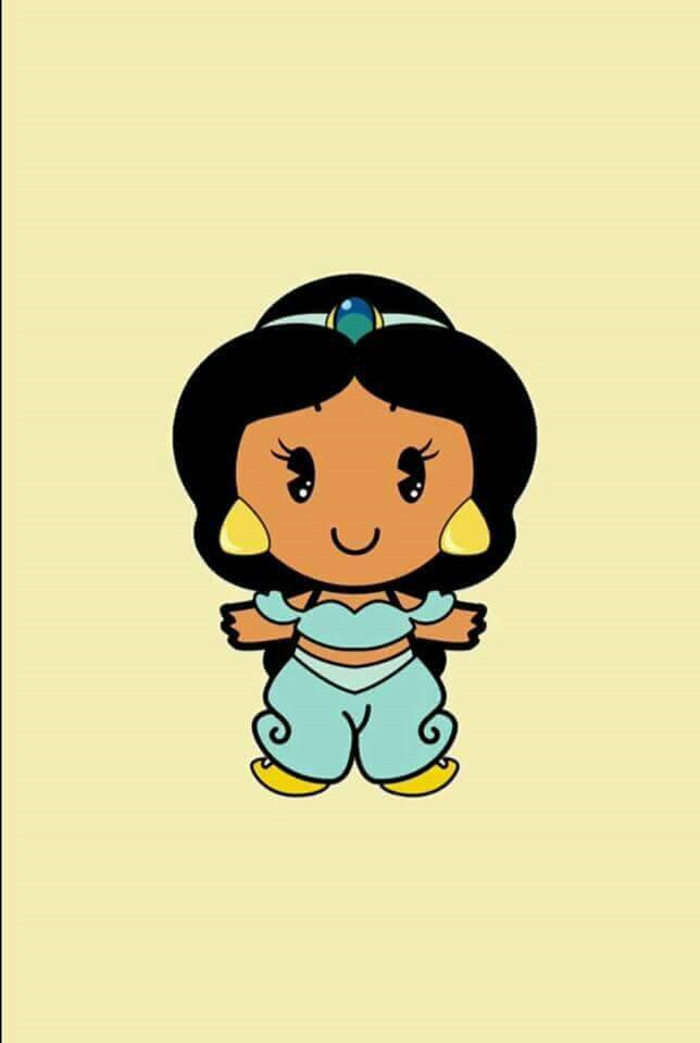 Disney, Pattern, And Yellow Image - Disney Cute Wallpapers Princess Jasmine - HD Wallpaper 