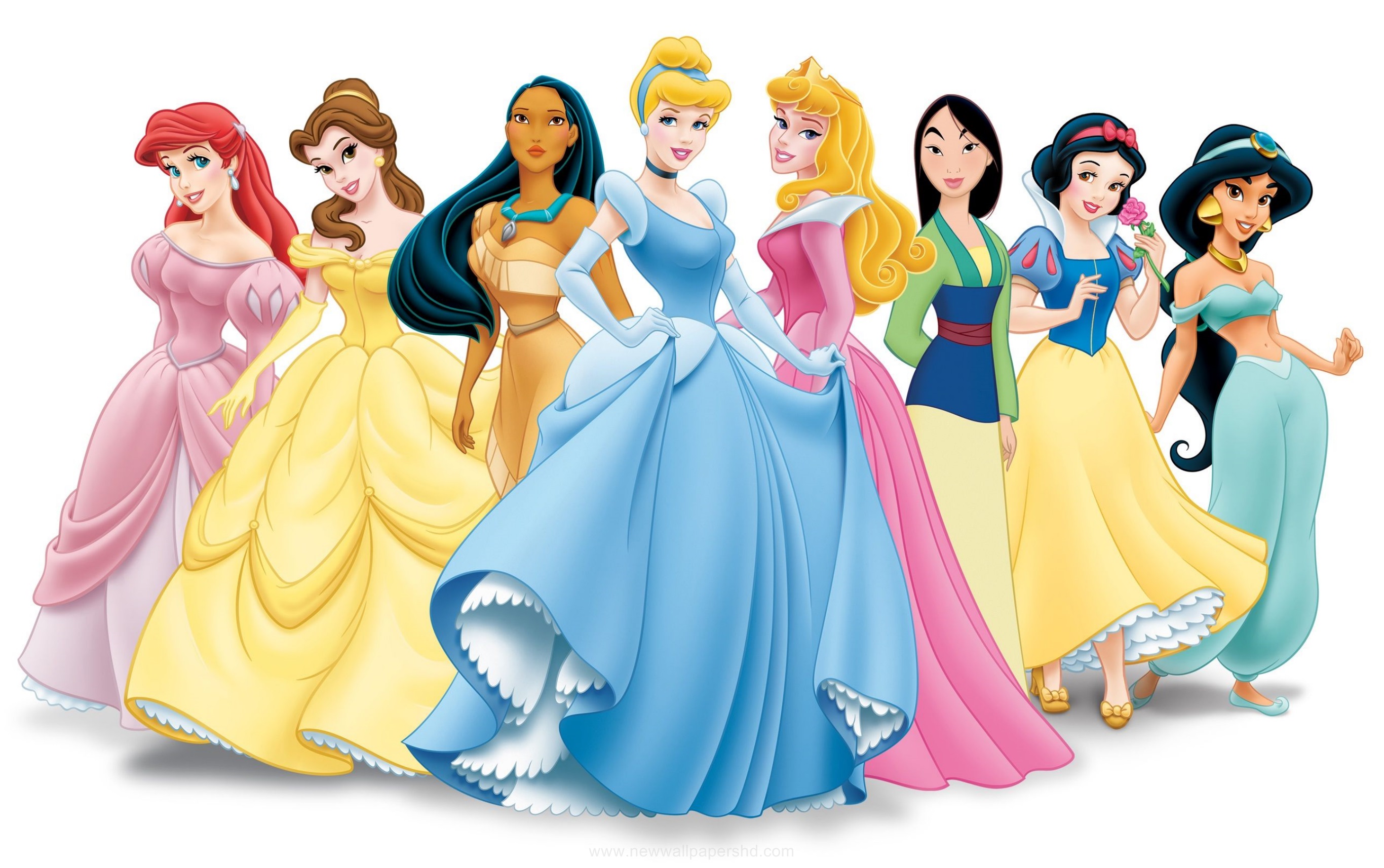 Image For Princess Disney Hd Wallpaper Disney Princess 2732x1714 Wallpaper Teahub Io