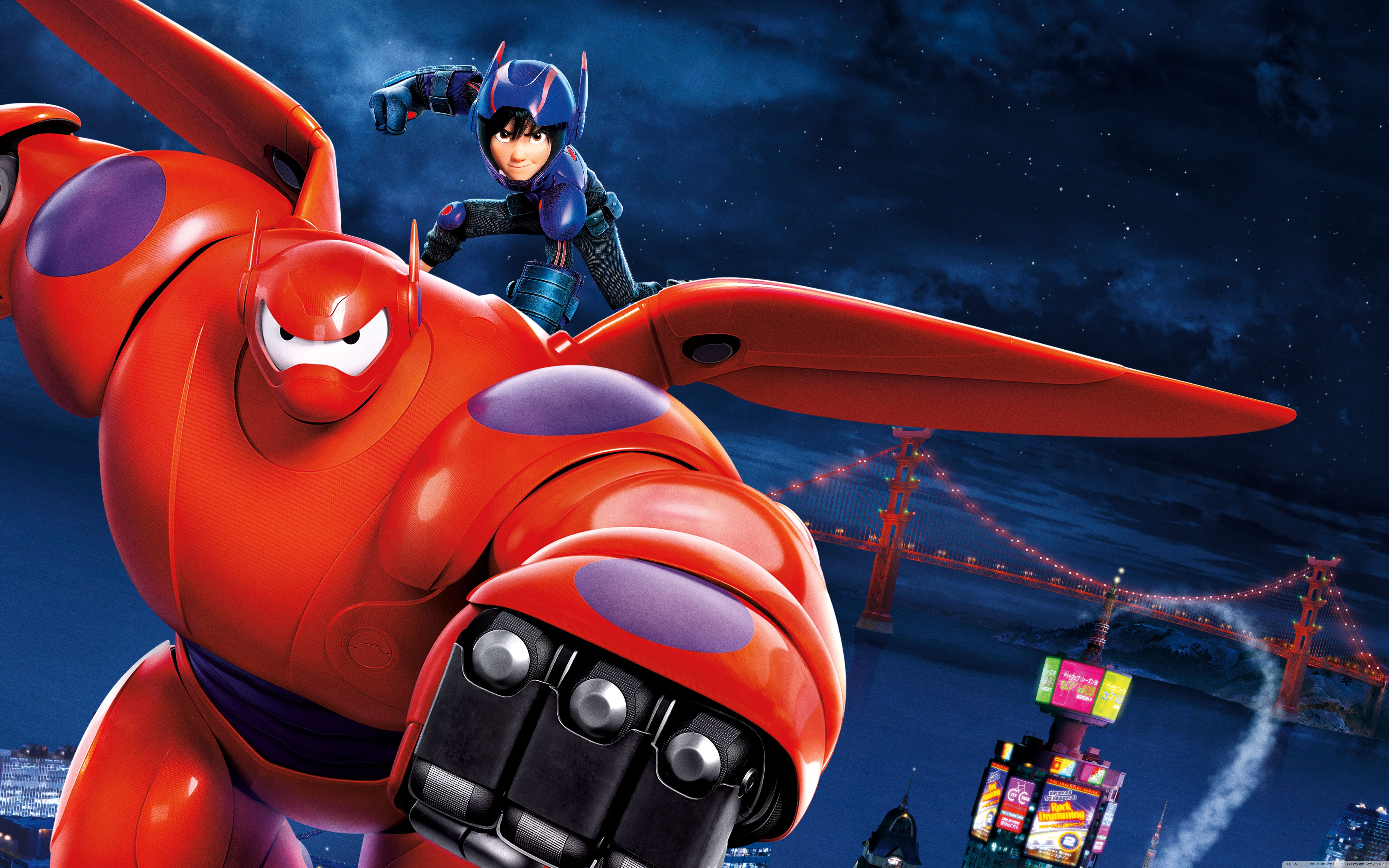 Big Hero 6 Desktop Hd - HD Wallpaper 