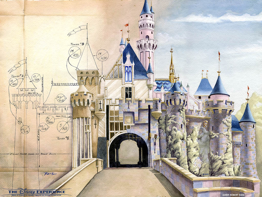Cute Disney Castle Wallpapers Disney Sketches Backgrounds 1024x768 Wallpaper Teahub Io