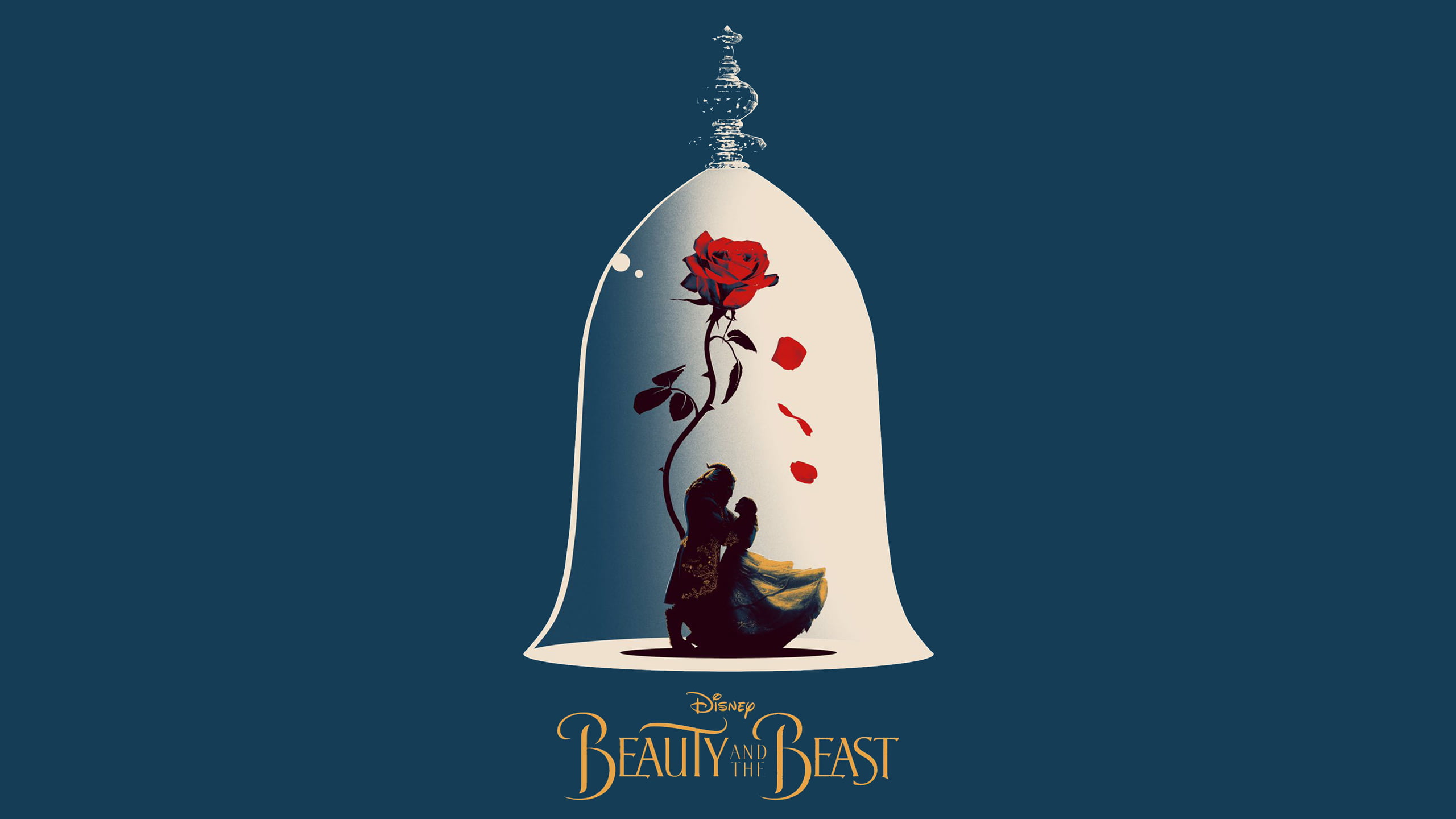 Beauty And The Beast Theater Poster - HD Wallpaper 