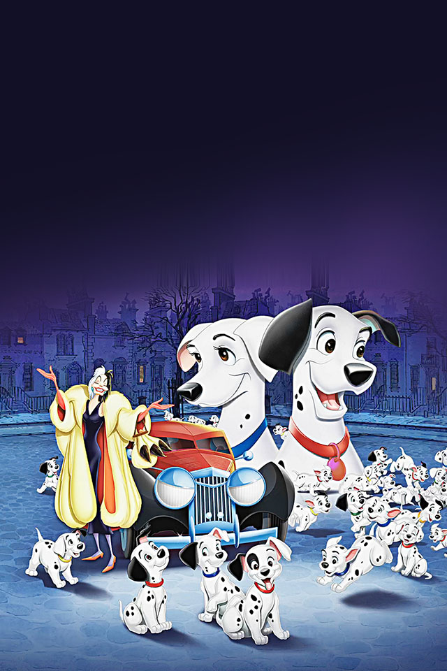 Com Apple Wallpaper Walt Disney Dalmatian Iphone4 - 101 Dalmatians Wallpaper Iphone - HD Wallpaper 