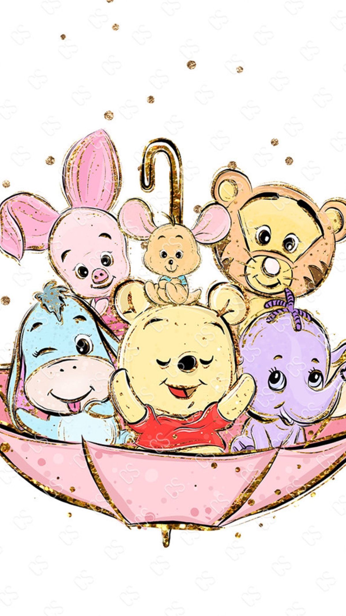 Baby Winnie The Pooh Phone - HD Wallpaper 