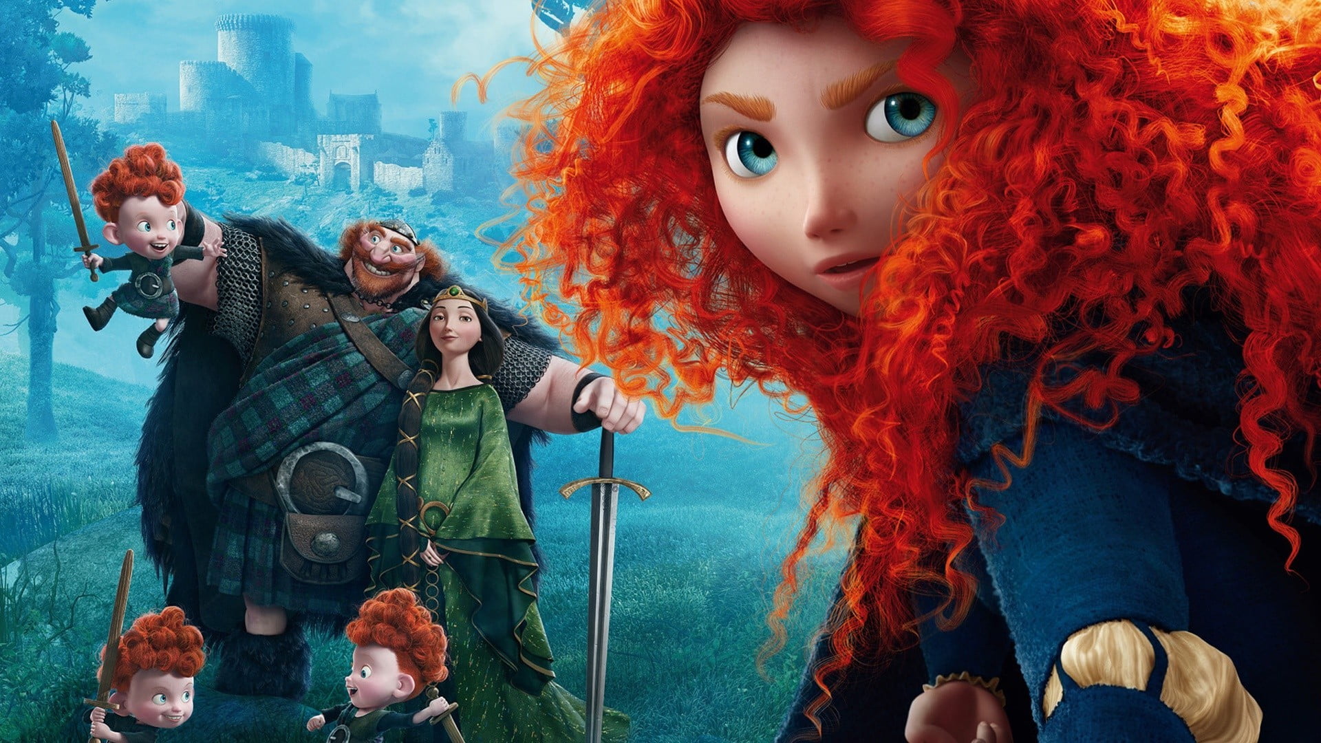 Brave Pixar - HD Wallpaper 