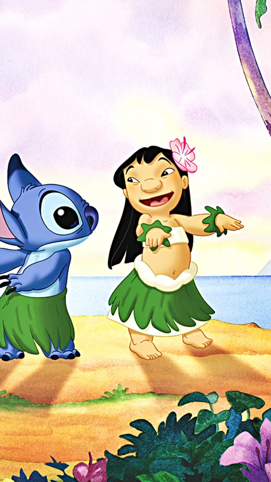 Walt Disney Lilo Stitch Pictures Â - Lilo And Stitch Wallpaper I Phone - HD Wallpaper 