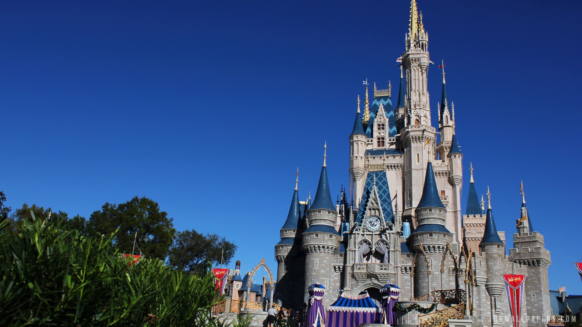 Disney Castle Hd Wallpaper - Disney World, Cinderella Castle - HD Wallpaper 