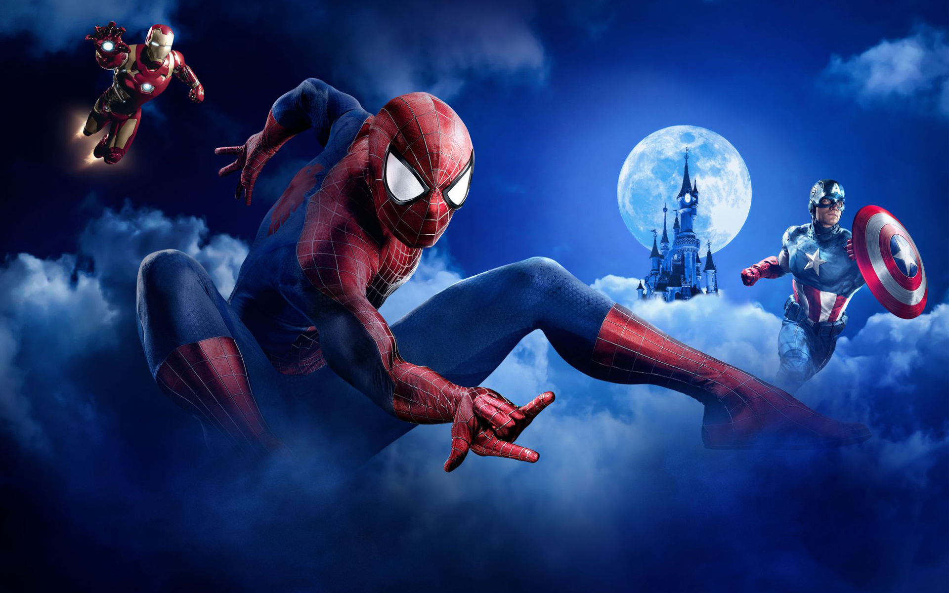 Disneyland Paris Marvel Summer Of Superheroes Wallpapers - Marvel Superheroes Wallpaper Hd - HD Wallpaper 