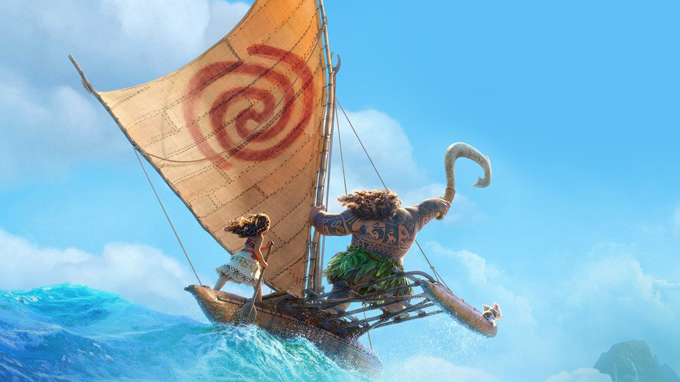 Desktop Wallpaper Laptop Mac Macbook Air Aw39 Surf - Moana Wallpaper Iphone X - HD Wallpaper 