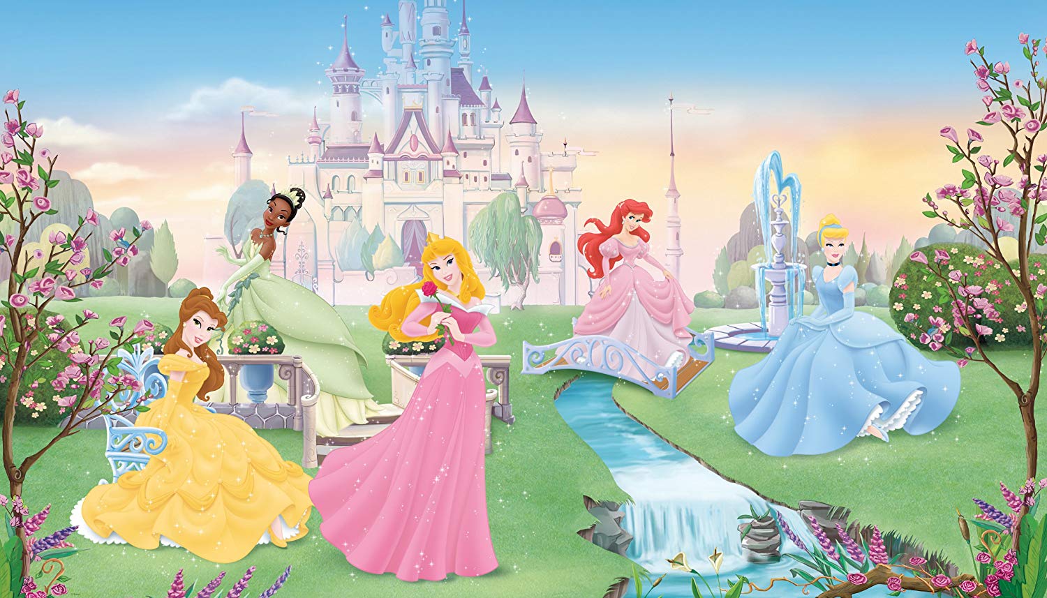 Disney Princess Wallpaper 1500x857, - Disney Princess Wallpaper Castle - HD Wallpaper 
