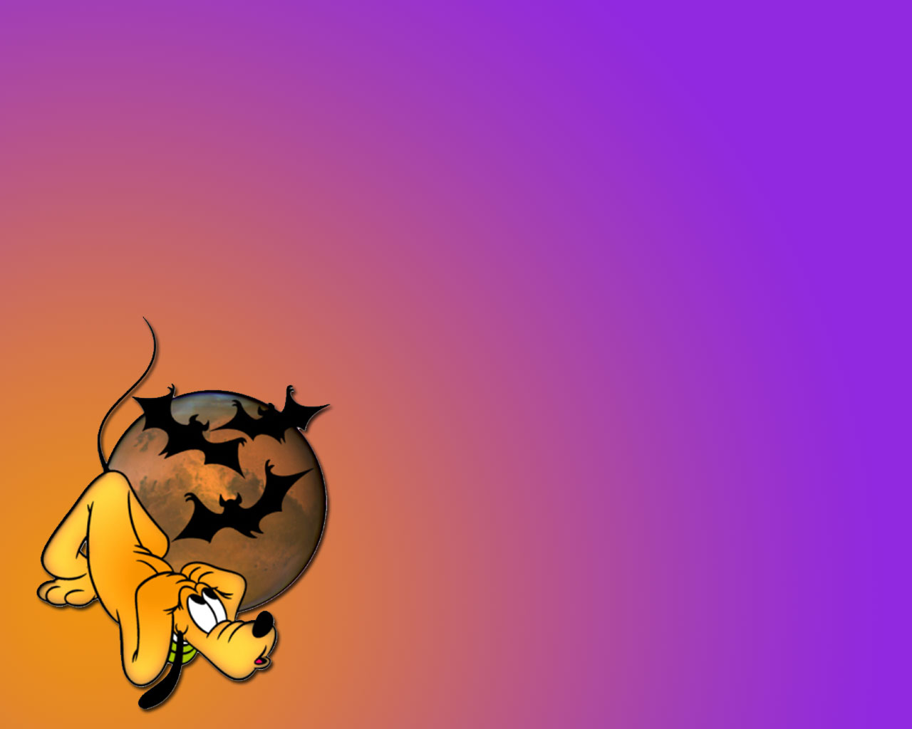 Disney Halloween Hd For Desktop Backgrounds Disney Pluto Halloween 1280x1024 Wallpaper Teahub Io