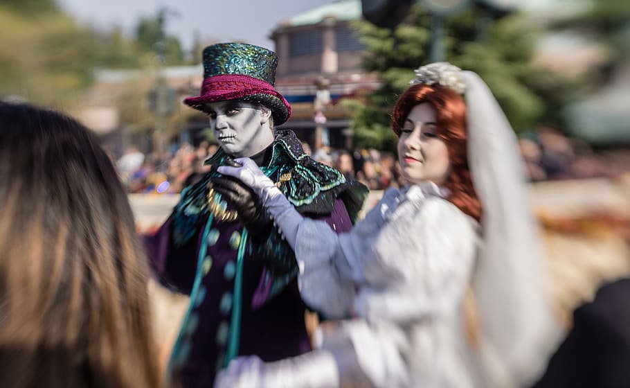 Disneyland Paris Phantom Manor Halloween - HD Wallpaper 