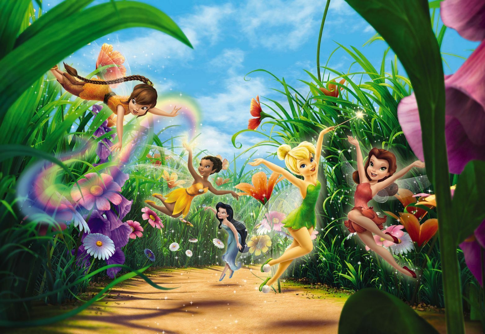Meadow Fairies - HD Wallpaper 