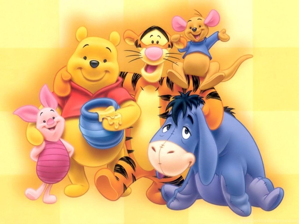 Free Disney Wallpaper For Desktop - Winnie The Pooh Team - HD Wallpaper 