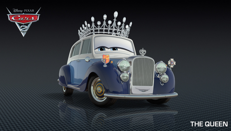 Queen, Cartoon, Disney, Pixar, Cars Desktop Background - Queen From Cars 2 - HD Wallpaper 