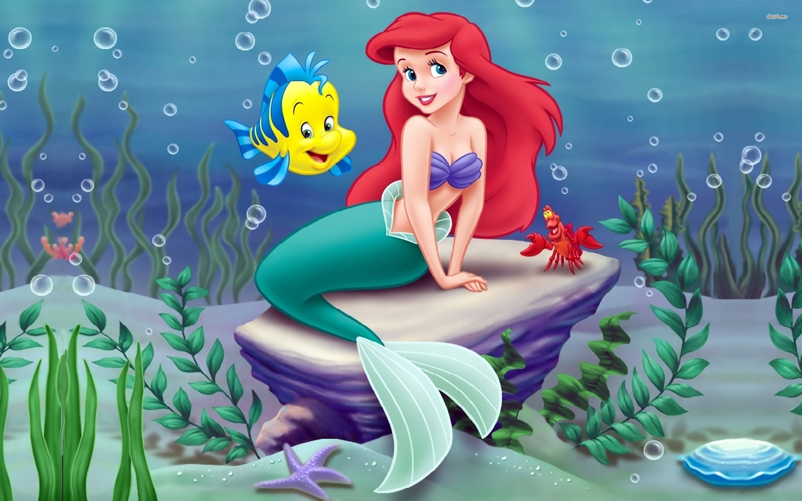 Little Mermaid High Resolution - HD Wallpaper 