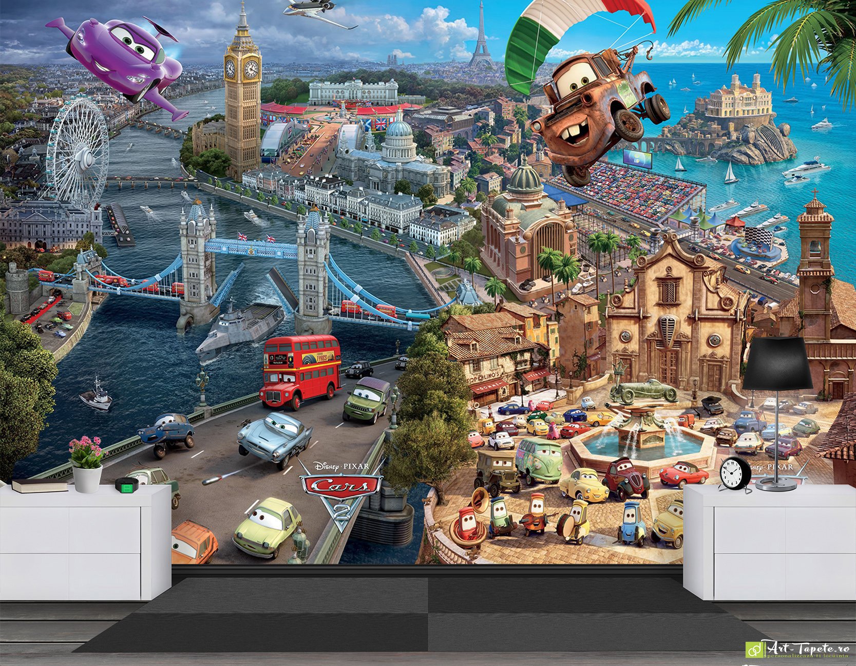 Cars Disney - HD Wallpaper 