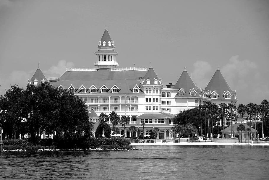 Luxury Hotel, Disney World, Orlando, Florida, Resort, - Walt Disney World Resort - HD Wallpaper 