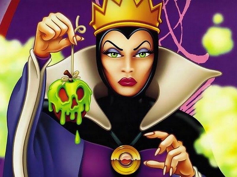 Halloween Disney Villains - Evil Queen Snow White Apple - HD Wallpaper 