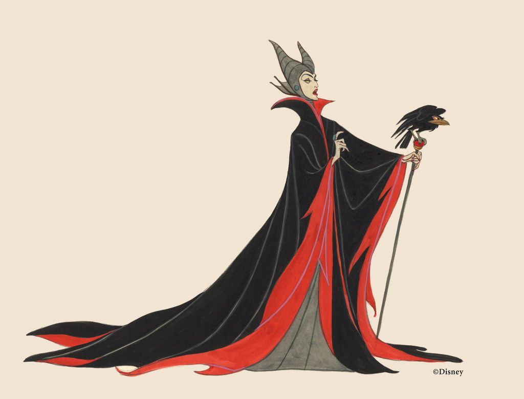 Original Maleficent Concept Art - HD Wallpaper 