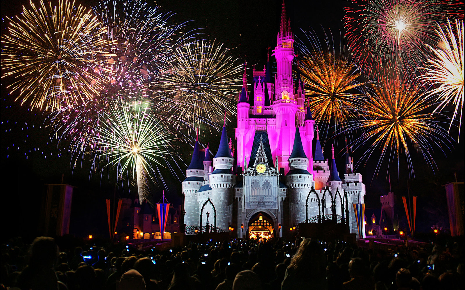 Disney World Backgrounds, Compatible - Disney World, Cinderella Castle - HD Wallpaper 
