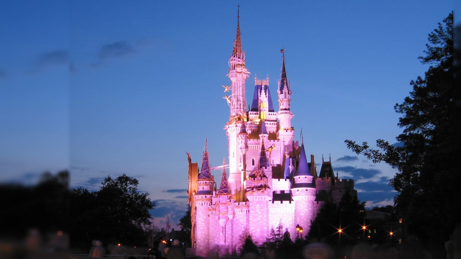 Disney World Castle - HD Wallpaper 