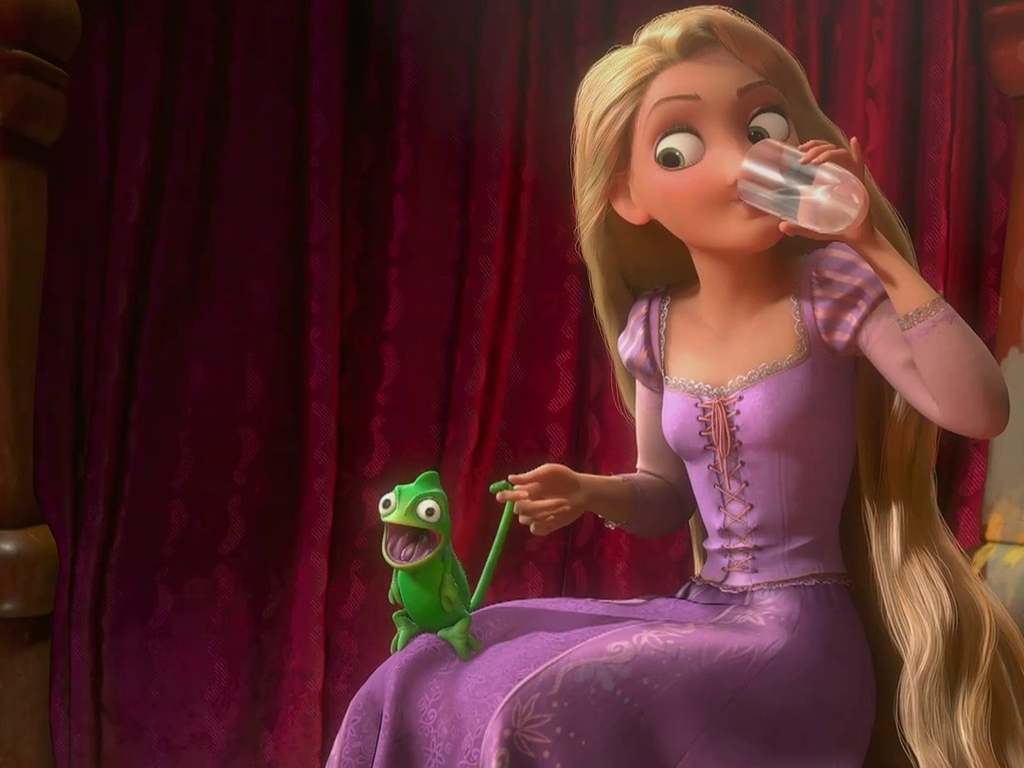 Rapunzel Wallpaper - Never Pause Disney Movies Zootopia - HD Wallpaper 