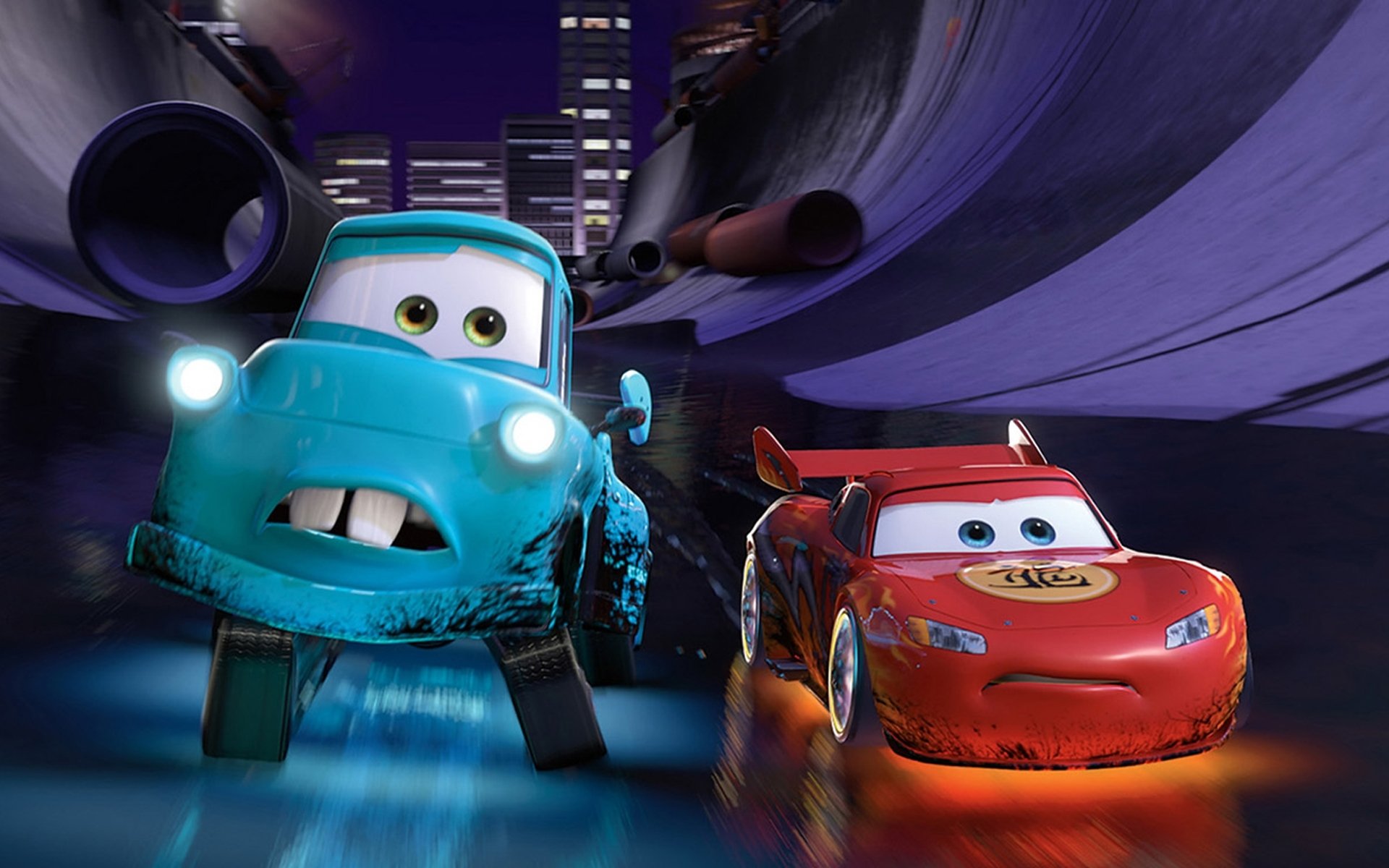 Cars 2 Images Lightning Mcqueen And Mater - HD Wallpaper 