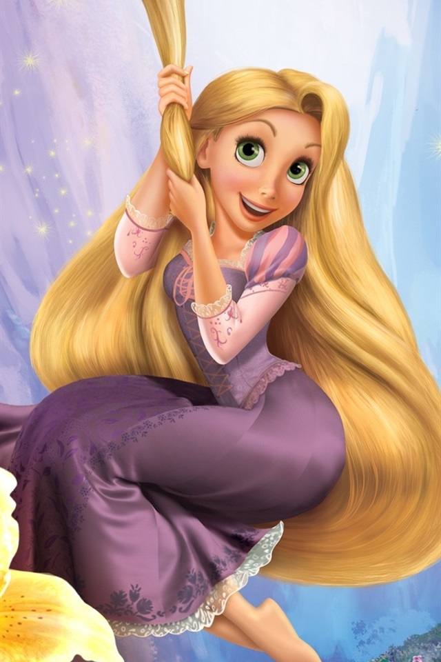 Tangled Rapunzel - HD Wallpaper 