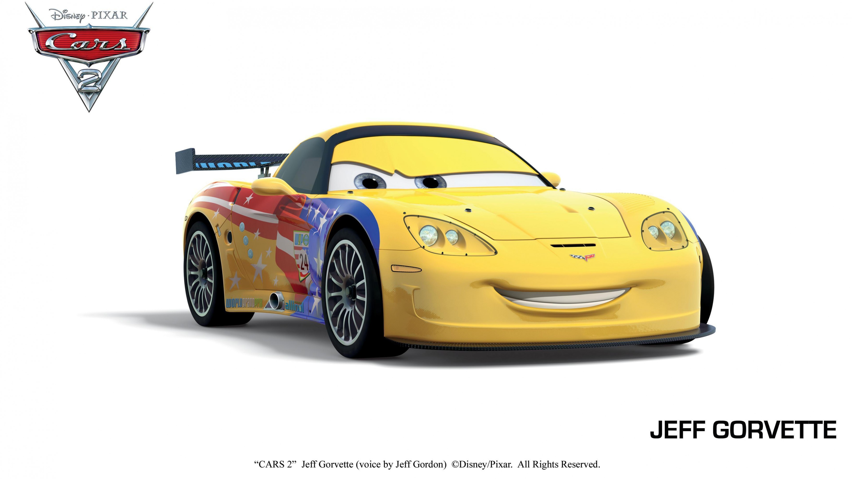 Jeff Gorvette Cars 2 Png - HD Wallpaper 