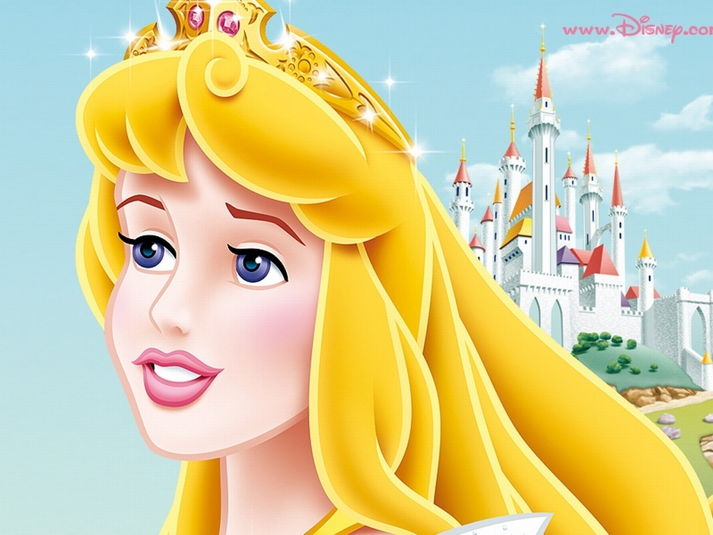 Sleeping Beauty Wallpaper - Yellow Haired Disney Princess - HD Wallpaper 