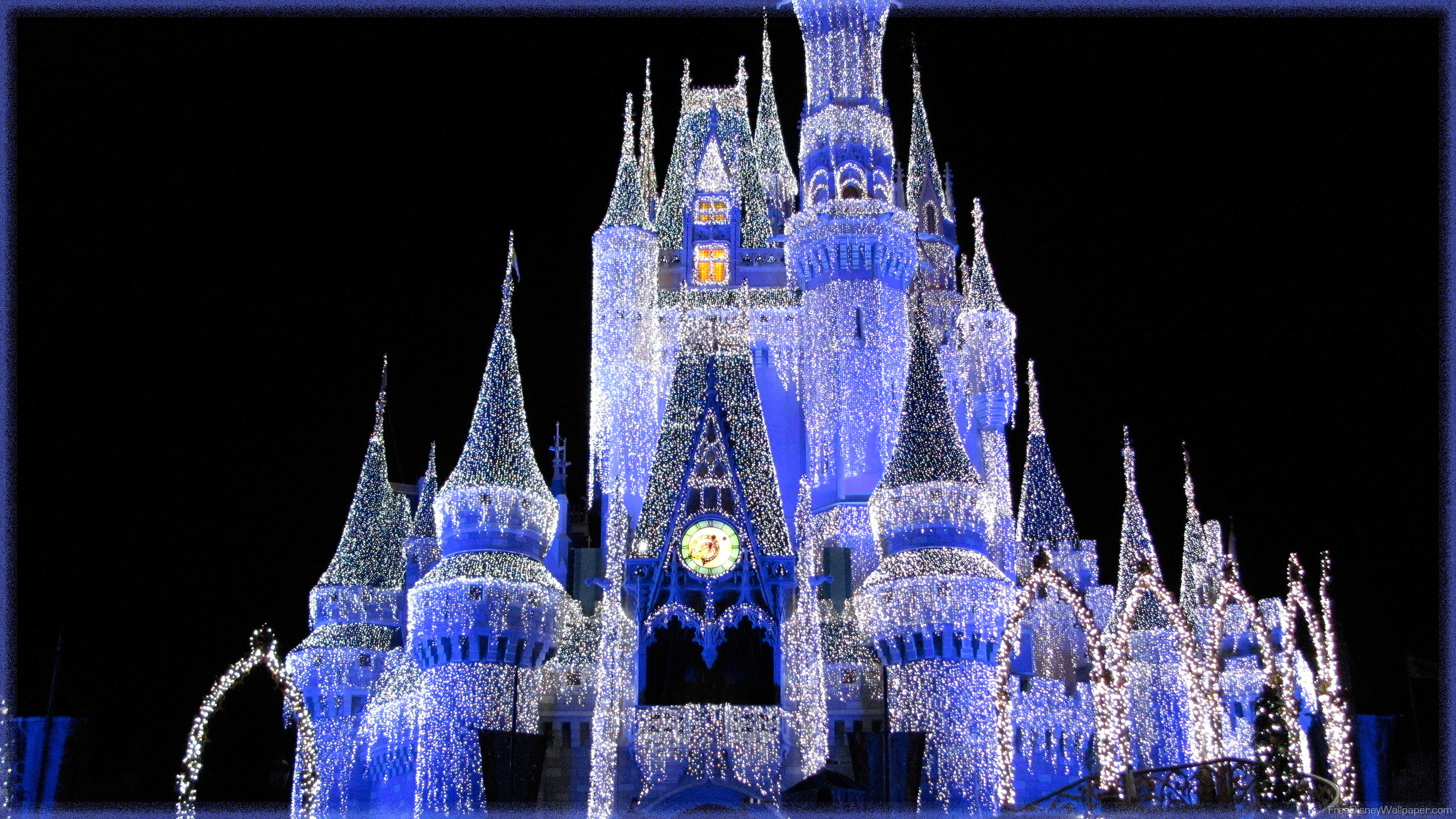 2560ã1440 
 Data Src Disney Wallpaper For Computer - Disney Castle Background - HD Wallpaper 