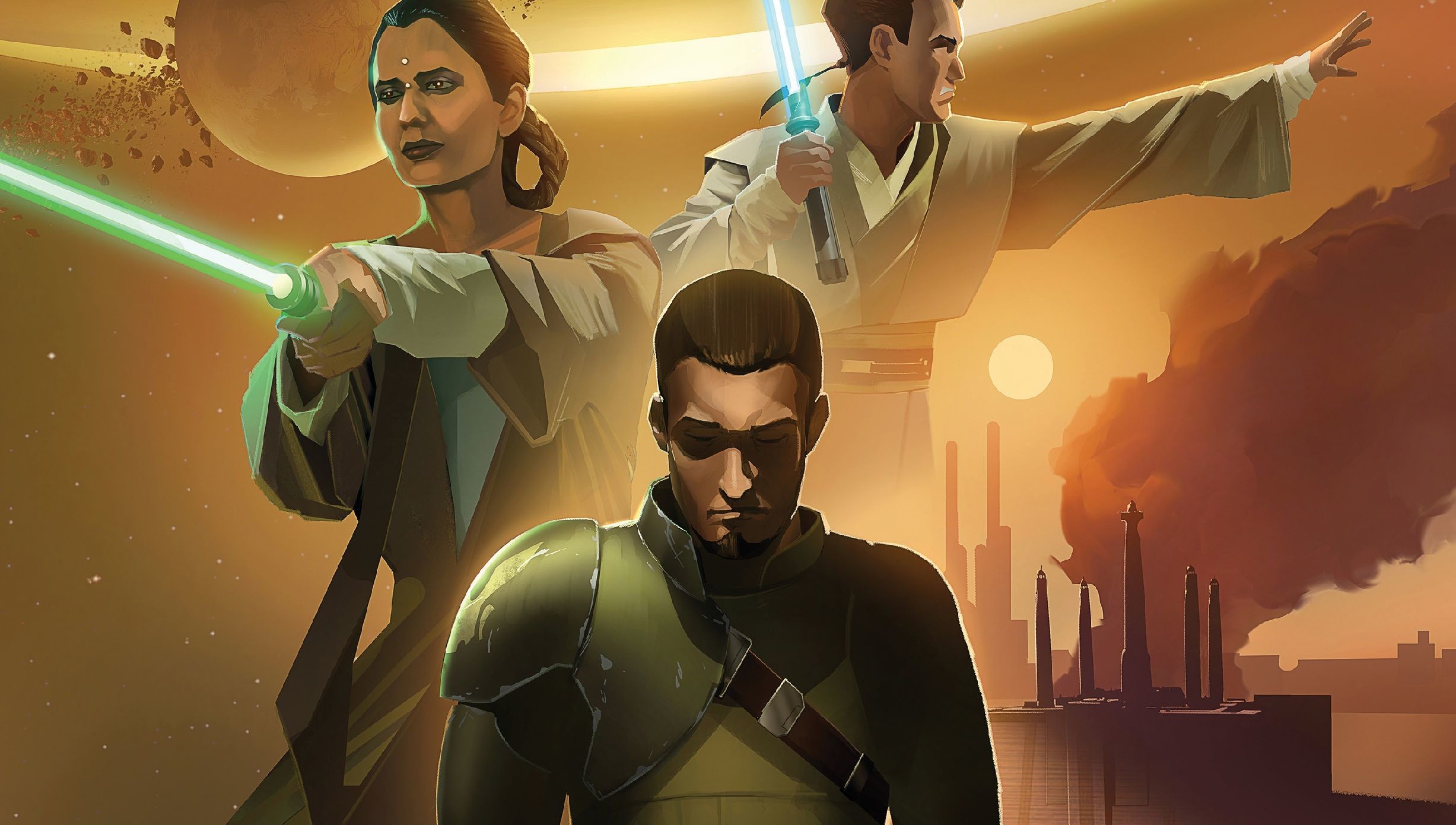 Star Wars Kanan Jarrus Star Wars Rebels Wallpaper 
 - Kanan Jarrus Caleb Dume - HD Wallpaper 