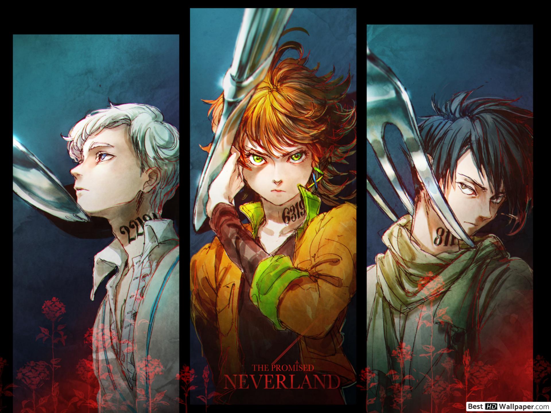 Emma The Promised Neverland - HD Wallpaper 