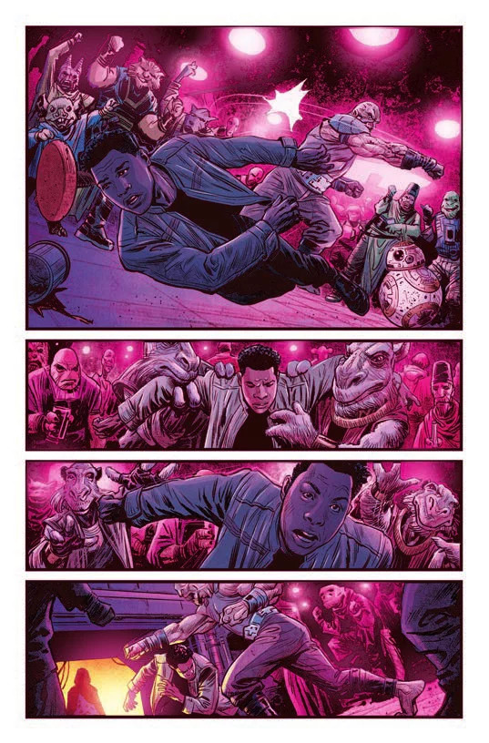 Star Wars Allegiance Finn Cantina - Star Wars Allegiance Comic - HD Wallpaper 