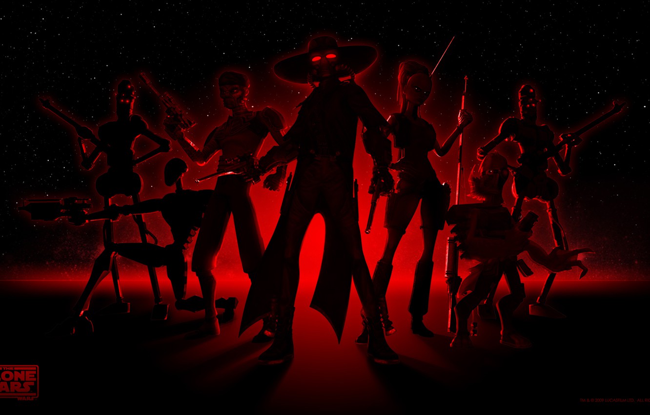 Photo Wallpaper Star Wars, Star Wars, The Series, Cartoon, - Star Wars Wallpaper Cad Bane - HD Wallpaper 