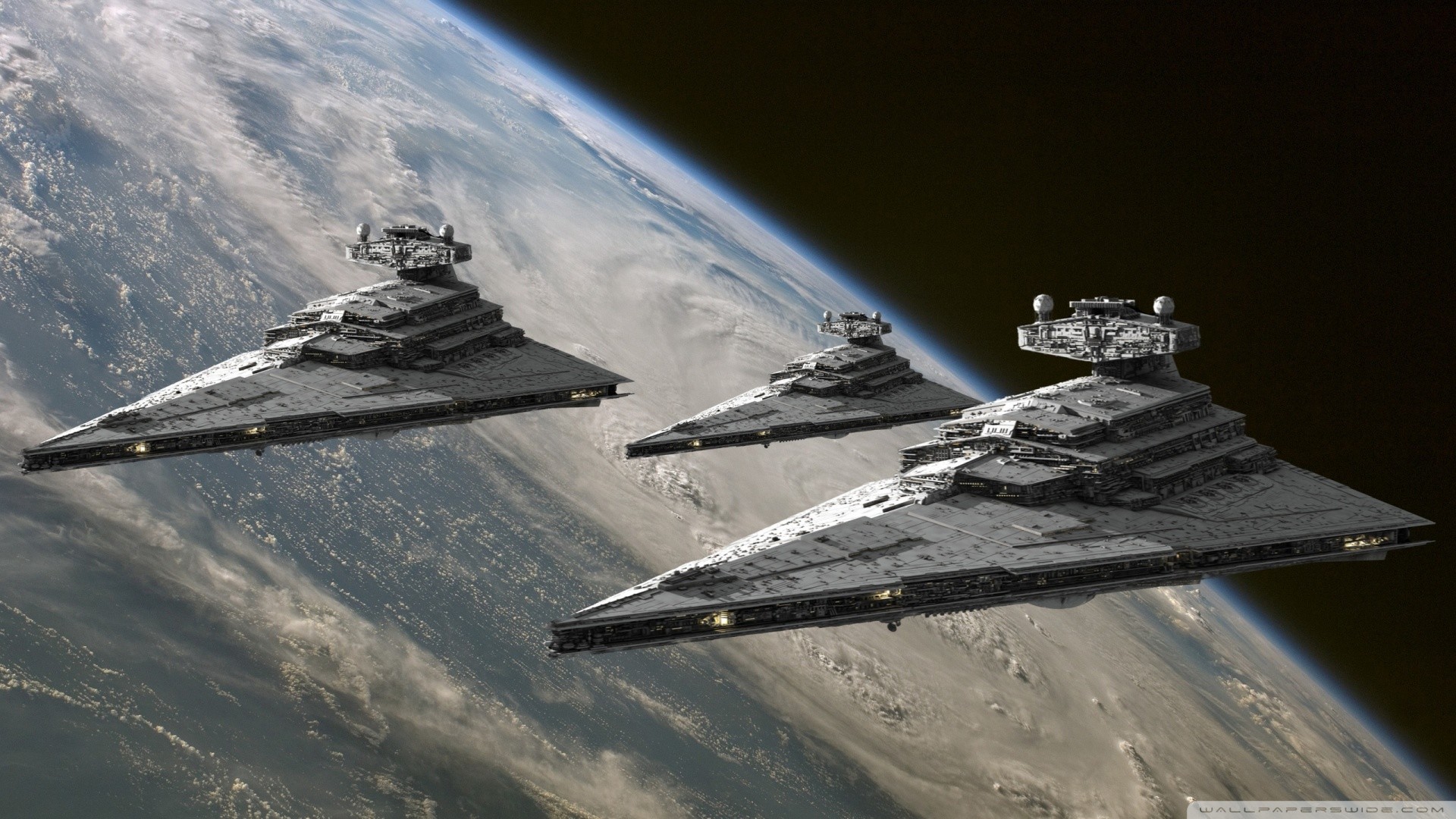 Star Wars Imperial Space Ships 
 Data-src - Star Wars Wallpapers Space - HD Wallpaper 