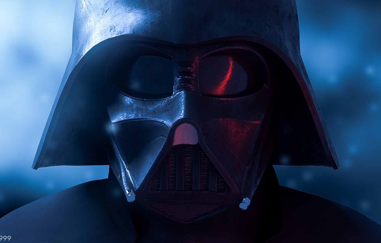 Photo Wallpaper Fiction, Mask, Star Wars, Art, Darth - Darth Vader - HD Wallpaper 