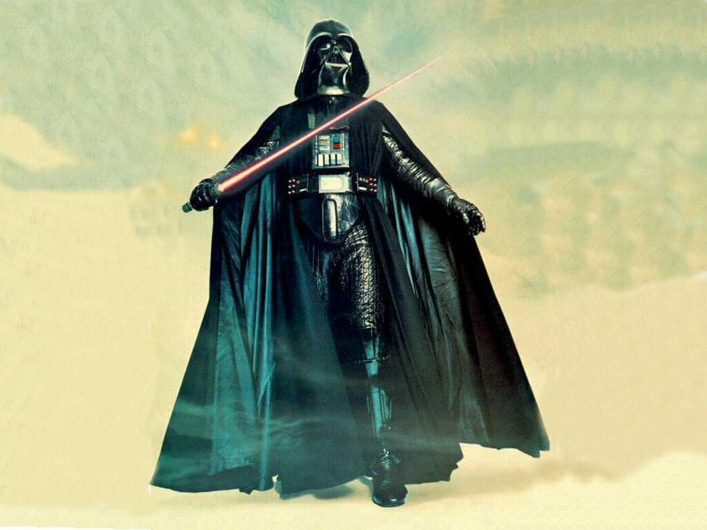 Star Wars Wallpaper - Darth Vader Star Wars 1977 - HD Wallpaper 
