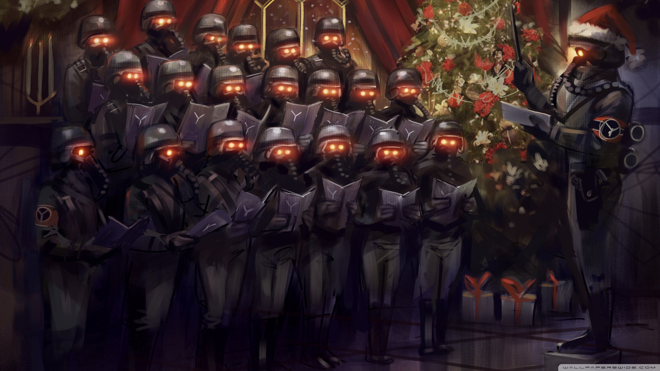 Christmas Gaming - HD Wallpaper 