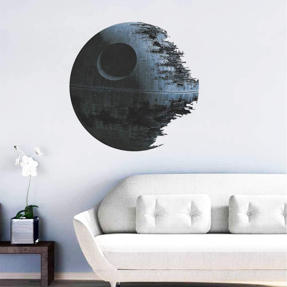 Star Wars Death Star Wall Sticker - HD Wallpaper 