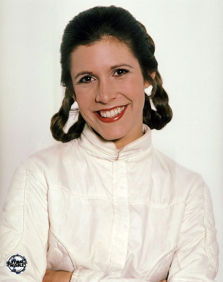 Carrie Fisher Smile The Empire Strikes Back - HD Wallpaper 