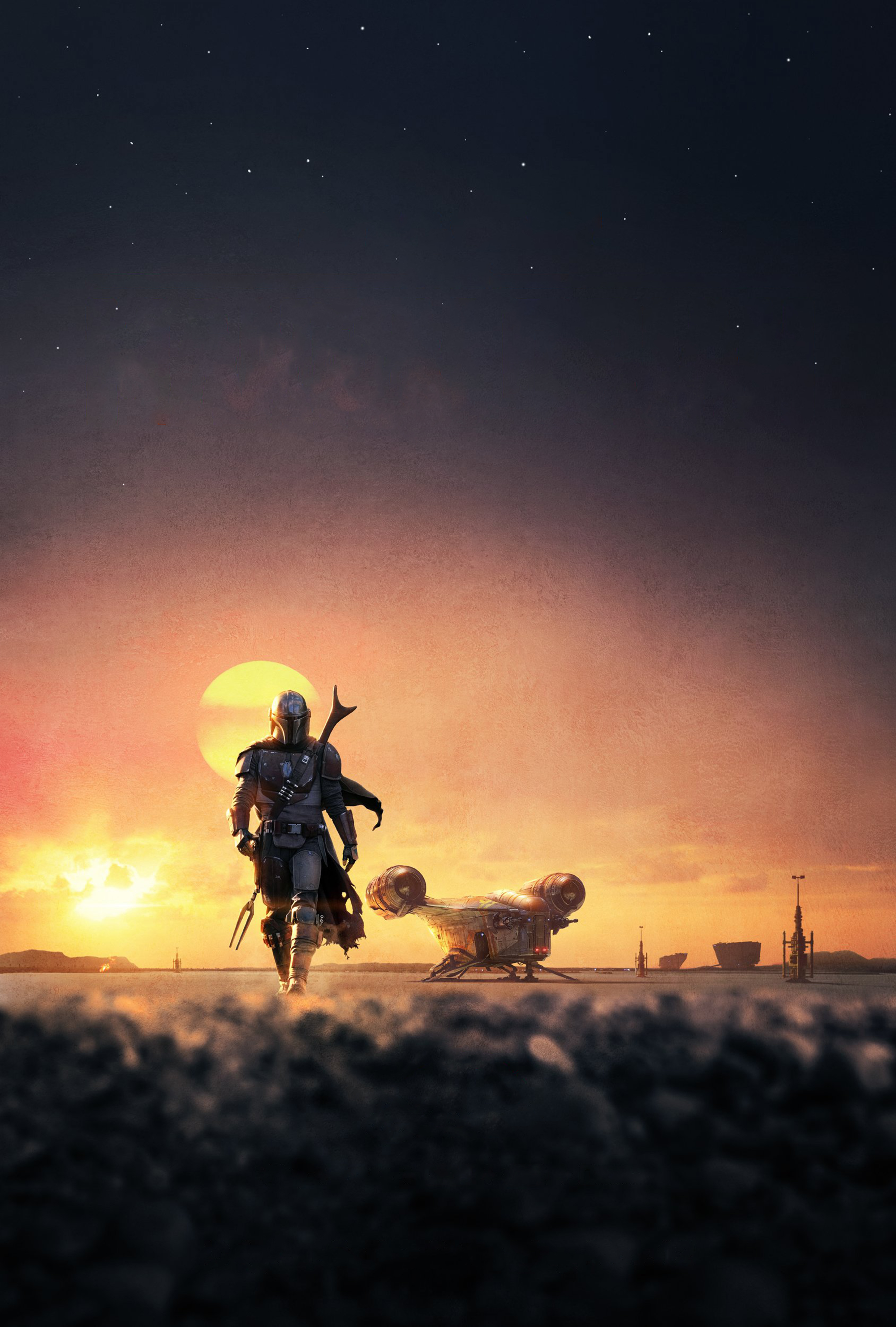 Mandalorian Poster - HD Wallpaper 